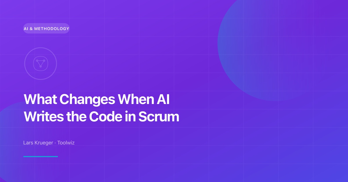 AI and Scrum methodology visualization