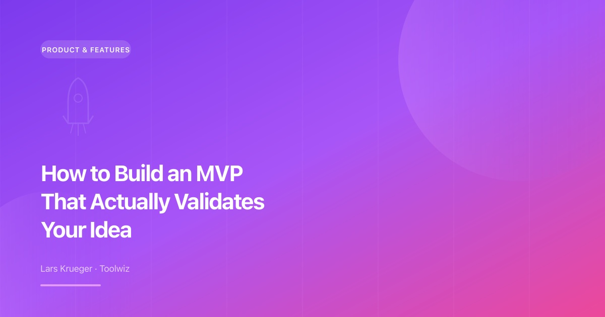 MVP building guide for startups